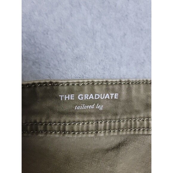 AG Adriano Goldschmied Pants Mens 34x32 (36x28) Graduate Brown Mid Rise Stretch - Picture 9 of 14